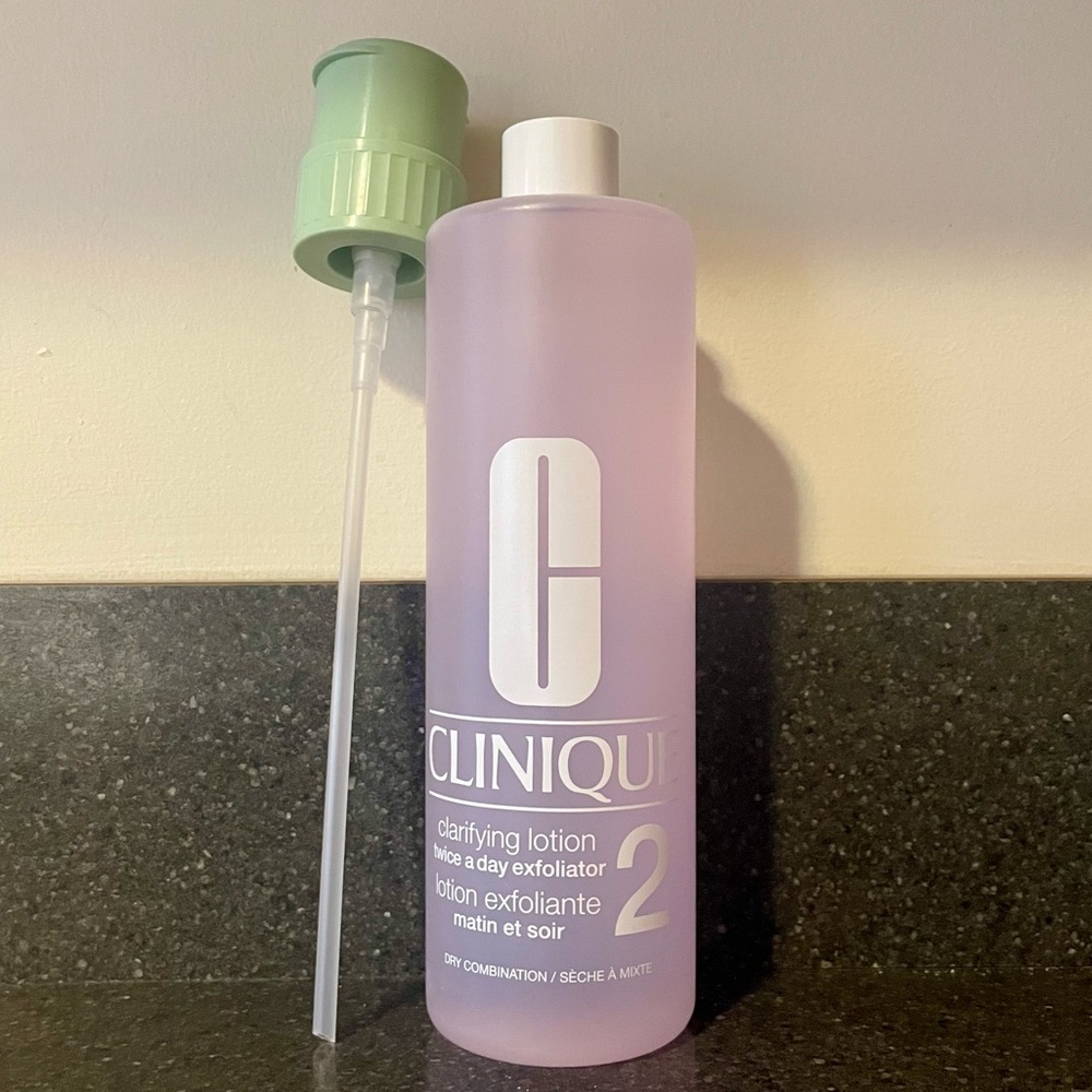 Jumbo Clinique Clarifying Lotion 2 - 16.5 oz 487 ml - Brand New Unopened